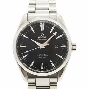 Omega Seamaster Aqua Terra Large 2502.50 Black Dial Men's Watch